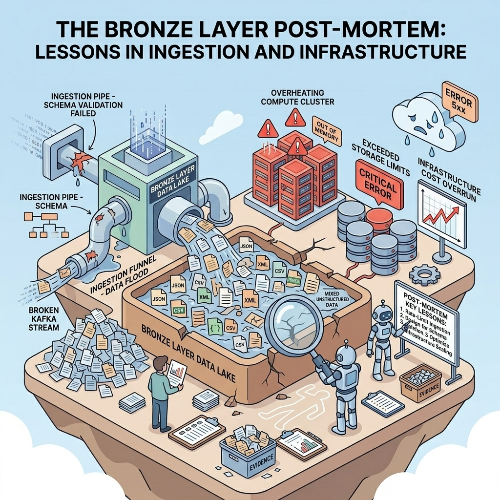 The Bronze Layer Post-Mortem: Lessons in Ingestion and Infrastructure